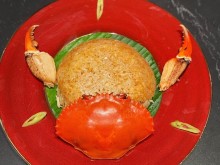 Image: Crab sticky rice with millions of dollars for many years still attracts customers
