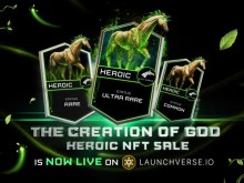 Image: HEROIC: THE CREATION OF GOD — THE FIRST-EVER NFT SALE OF DEFIHORSE