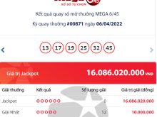 Image: Vietlott Mega outcomes 6/45 April 6: Who’s the proprietor of the 16 billion VND Jackpot prize?