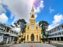 Image: Cha Tam Church in Saigon – a unique architectural work that stands out in the heart of District 5