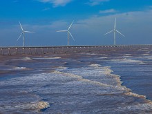 Image: Duyen Hai Tra Vinh Wind Power – a picturesque check-in point in the West