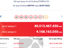 Image: Vietlott Energy Lottery 6/55 July 26: Who’s the proprietor of the large Jackpot of VND 40 billion?