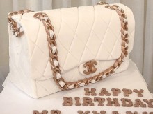 Image: The Saigon boy has a talent for making Hermes, Chanel bag-shaped cakes