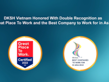 Image: DKSH Vietnam receives “Great Place to Work” award for the first time