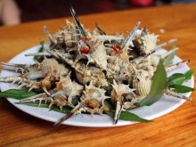 Image: The famous snail of Phu Quoc is priced at 270,000 VND/kg