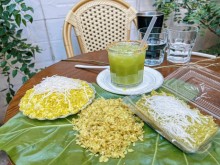 Image: Three typical Com-based dishes of Hanoi’s autumn
