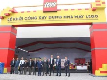 Image: US$1.3-billion LEGO plant gets off ground in Binh Duong
