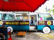 Image: Chicken noodle shop on bus