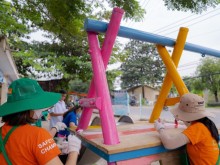 Image: BASF builds sixth public playground for Vietnamese children