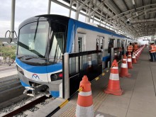 Image: HCMC metro train test-run set for tomorrow