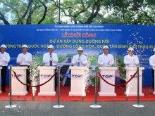 Image: HCMC starts work on road linking to Tan Son Nhat airport’s terminal