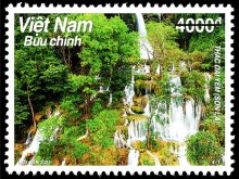 Image: What is special about the 4 waterfalls introduced on the latest stamp set of Vietnam Post?