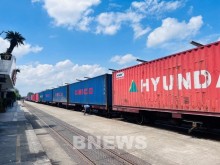 Image: Vietnam-Kazakhstan freight trains resume operations