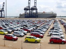 Image: Over 7,800 autos imported via Haiphong port in January