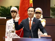 Image: Vo Van Thuong elected State President of Vietnam