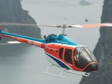 Image: Tourist helicopter crashes in Halong Bay
