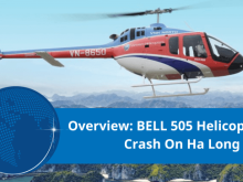 Image: Bell 505 plane crash on Ha Long Bay, Vietnam: all victims found, investigation is underway