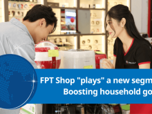Image: Avoiding a meaningless price war in the electronics industry, FPT Shop "plays" a new segment: Boosting household goods to 15% of revenue after three years.