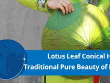 Image: Lotus leaf conical hat - The traditional pure beauty of Hue