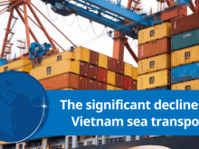 Image: The decline in Vietnam sea transport and forecasted challenges for 2023