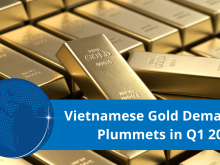 Image: Vietnamese gold demand decreased sharply in the first quarter of 2023