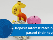 Image: Deposit interest rates have passed their heyday