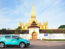 Image: GSM Green Electric Taxi made its grand opening in Laos