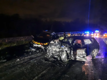 Image: Two Vehicle Crash on Loire Levee in Vouvray, France Leaves One in Critical Condition