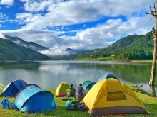 Image: Camping By Vietnam's Highest Freshwater Lake - A Weekend Getaway from Hanoi