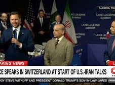 Image: Trump Issues Threats During US-Iran Talks in Switzerland