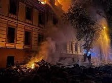 Image: Russia Strikes Kyiv Following Ukrainian Drone Attacks
