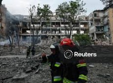 Image: Aftermath of Ukrainian Strike in Donetsk