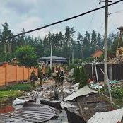 Witness Describes Moment Russian Missile Strikes Drone Exhibition in Ukraine