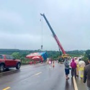 Bus Accident on National Highway 19 Causes Casualties