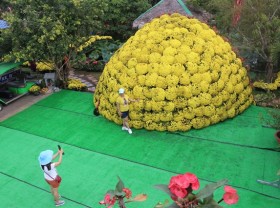Image: Flower decoration sets Vietnamese record