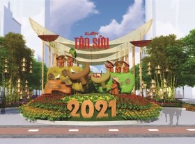 Image: HCM City unveils proposed design for Tết Flower Street