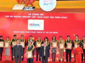 Image: HDBank reached the Top 50 of the best enterprises in Vietnam by 2020