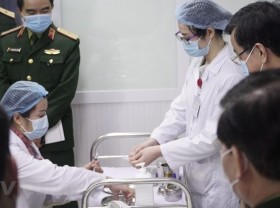 Image: Volunteers get 2nd shot of 25mcg dose of Nanocovax