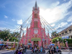 Image: Tân Định Church among the world's best 'pink' destinations