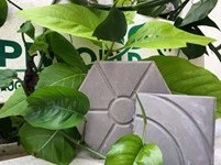 Image: Students produce bricks from plastic waste