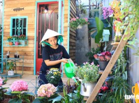 Image: A mini garden for a slow life in the heart of busy Ho Chi Minh City
