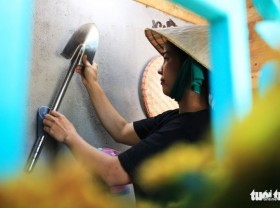Image: Mini garden in the heart of Saigon
