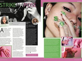 Image: UK nail magazine gushes over Vietnamese manicurist