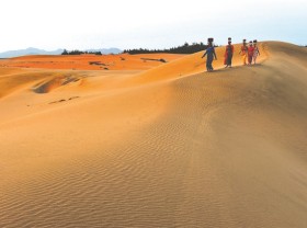 Image: An emerging land of sea and sun