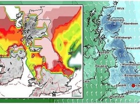 Image: UK and Europe weather forecast latest, January 8: Ferocious Arctic blast to cover the UK with heavy snow as temperatures plummet