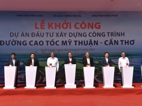 Image: Vietnam starts construction of My Thuan – Can Tho expressway