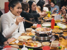 Image: Winter comes, the wind comes, Hanoi has a thick smell of garlic butter from the barbeque: Have you gone to eat yet?