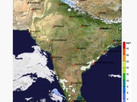 Image: India daily weather forecast latest January 23 Heavy snow covers northwest Jammu while dense fog prevails Delhi NCR Uttar Pradesh