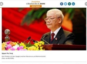 Image: International media highlight 13th National Party Congress in Vietnam