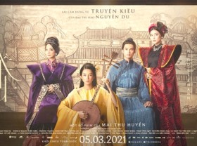 Image: Actors gear up for 'Kiều' the movie premiere in March
